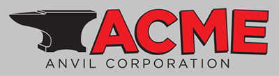 ACME Corp anvil logo